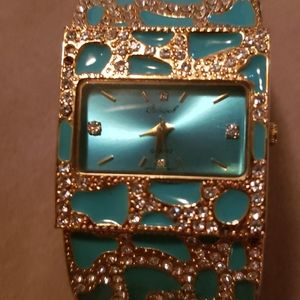 Cuff bracelet watch